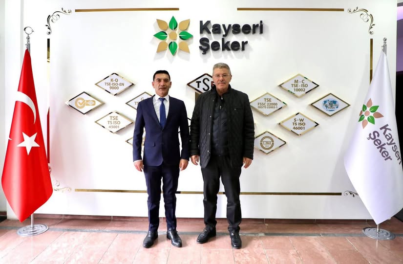 Gürçayır Belediye Başkanımız Sayın Temel Toy, Kayseri Pancar Ekicileri Kooperatifi Yönetim Kurulu Başkanı Sayın Hüseyin Akay’ı ziyaret etti.