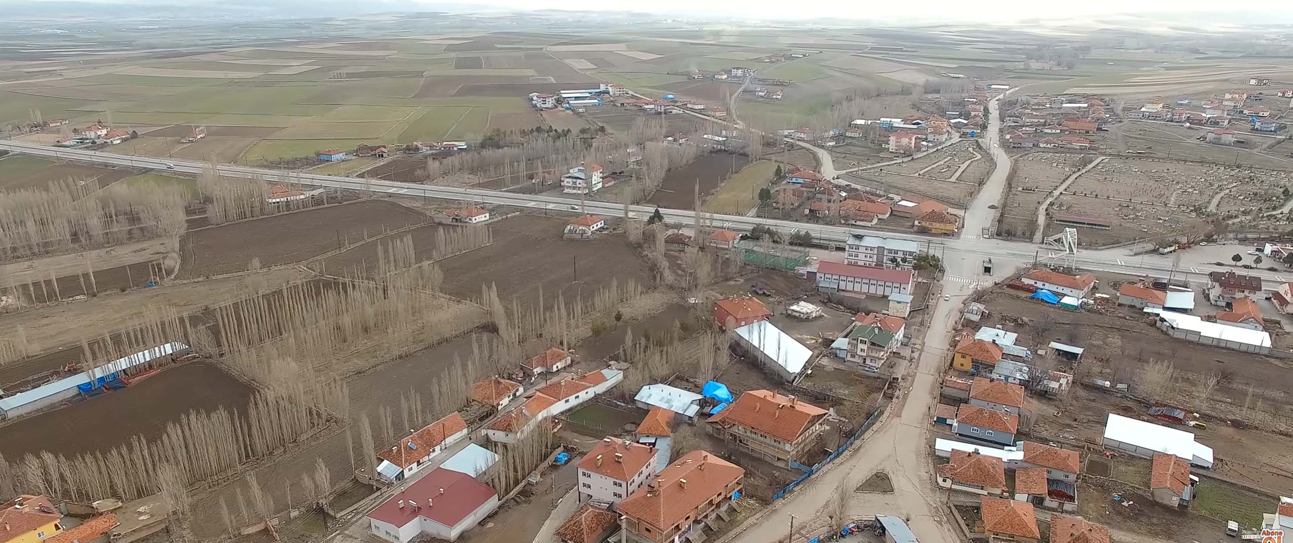 Kasabamız Havadan Görüntüsü